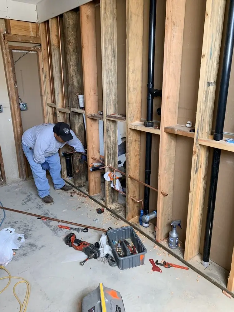 Commercial rough-in plumbing for Commercial Plumbing in Fishers Island